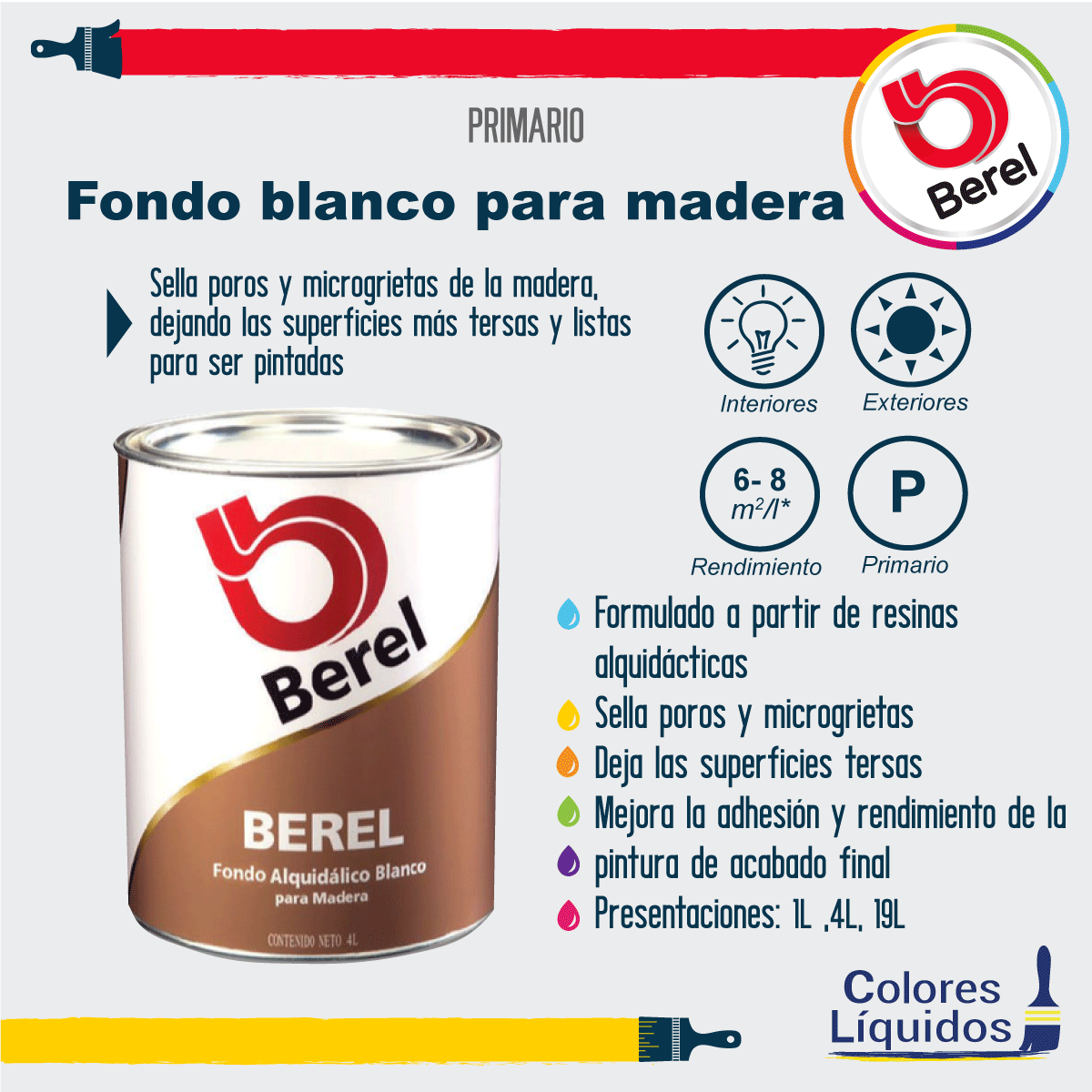 Resultados de búsqueda para: '1/4 pintura blanca para madera