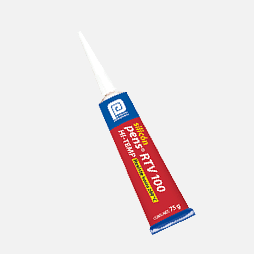 SILICÓN RTV 100 ALTA TEMPERATURA – Colores Liquidos